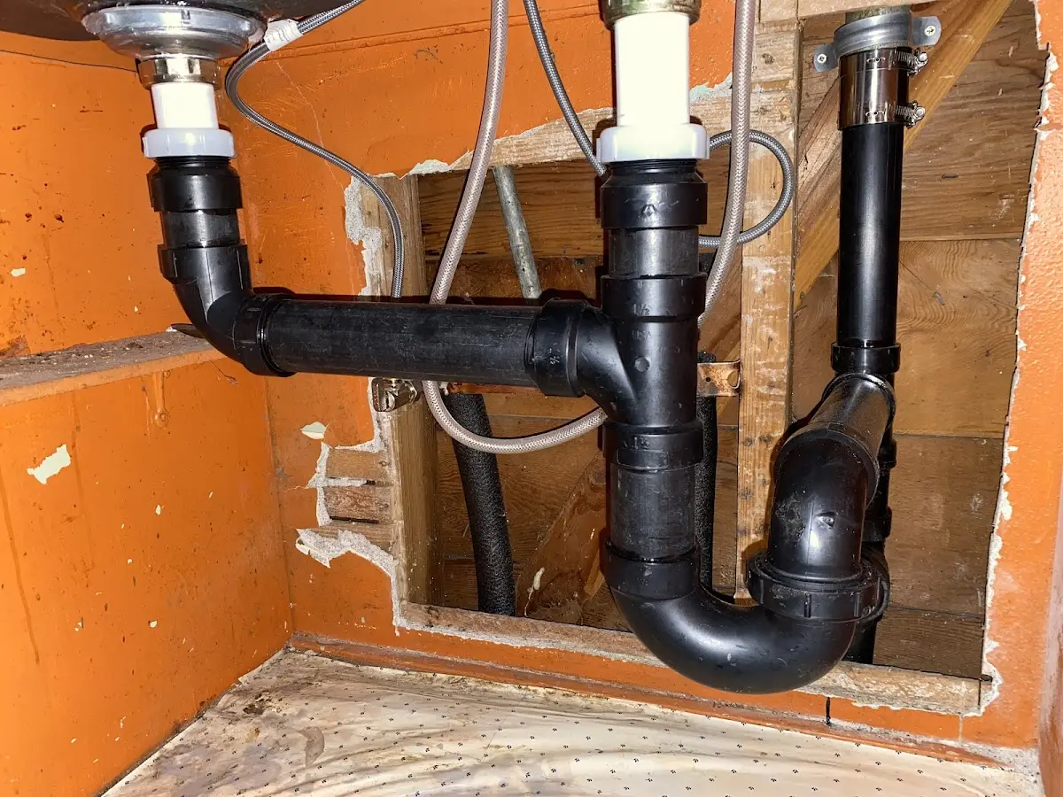 Professional Plumbing Inspection equipment and tools on the job in Westbrook